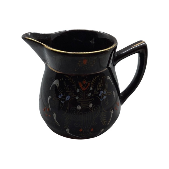 Vintage MCM Japanese Hand-painted Tea Pot Set: Antique: Antiquities - Picture 6 of 10